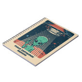 Alien für benutzerdefiniertes Text Notizblock (Linke Seite)