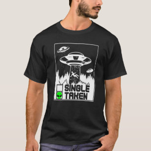 Alien für die Raumsonde für Erwachsene im Grünen G T-Shirt