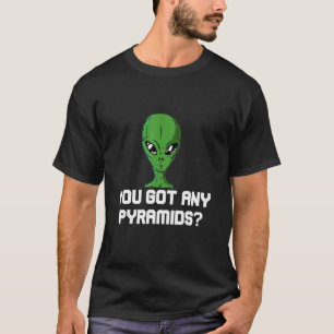 Alien für Männer Bereich 51 Raumfahrt Kopf Grün Uf T-Shirt