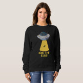 Alien für Männer im Grünbereich 51 Sweatshirt (Vorne ganz)