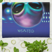 Alien für Teetuch nach Maß bringt mich zu Ihrem Pa Geschirrtuch (Gefaltet)