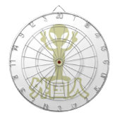 Alien Gaijin ~ Kanji Nihongo / Japanisch Dartscheibe (vorne)