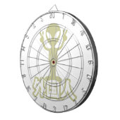 Alien Gaijin ~ Kanji Nihongo / Japanisch Dartscheibe (Vorderseite rechts)