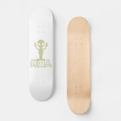 Alien Gaijin ~ Kanji Nihongo / Japanisch Skateboard (Vorderseite)