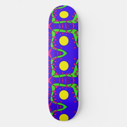 Alien Garden Skateboard (Vorderseite)