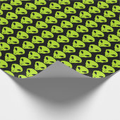 Alien Geschenkpapier (Ecke)