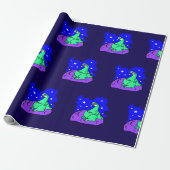 Alien Geschenkpapier (Ungerollt)