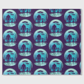 Alien Geschenkpapier (Flach)