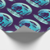 Alien Geschenkpapier (Ecke)