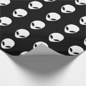 Alien Geschenkpapier (Ecke)