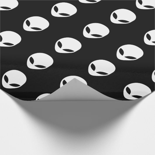 Alien Geschenkpapier (Ecke)