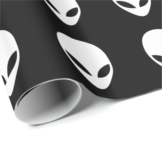Alien Geschenkpapier (Rolleneckpunkt)