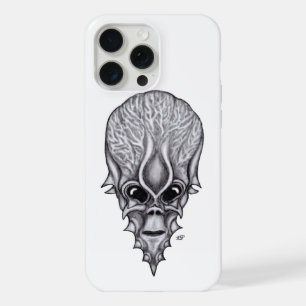 Alien-Gesicht, afrikanische Schädel-Gesichtsrekons iPhone 15 Pro Max Hülle