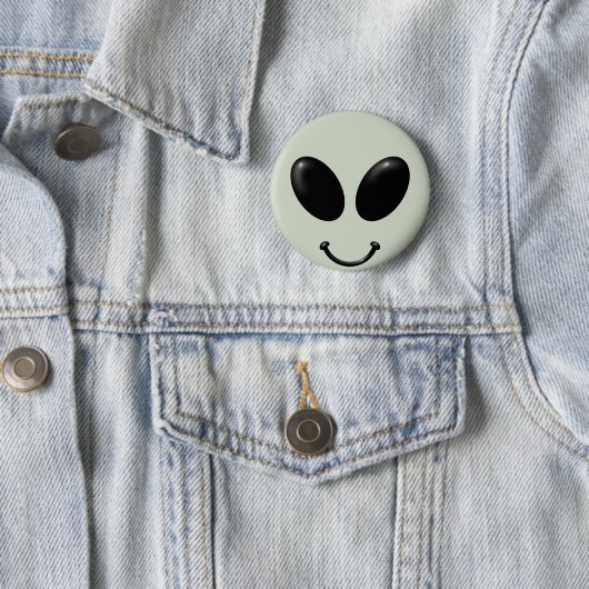 Alien-Gesicht Button (Beispiel)