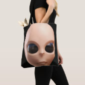 Alien-Gesicht Tasche (Von Nahem)