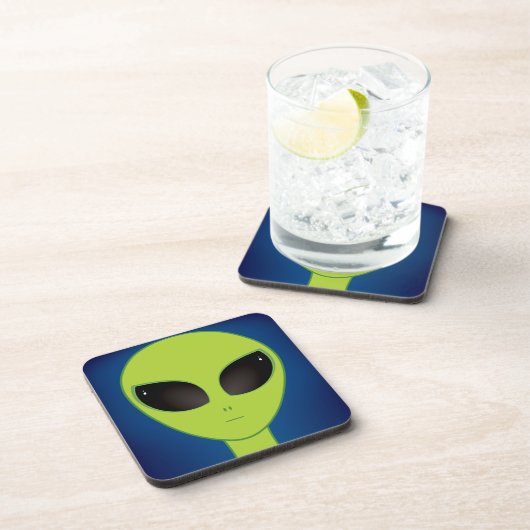 Alien Getränkeuntersetzer (Rechte Seite)