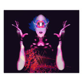 Alien Ghost Fotodruck (Vorne)