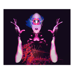 Alien Ghost Fotodruck