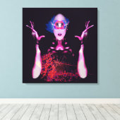 Alien Ghost Leinwanddruck (Insitu (Holzboden))