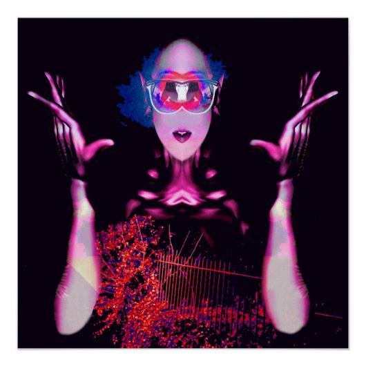 Alien Ghost Poster (Vorderseite)