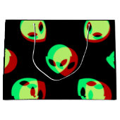 Alien Gift Bag Große Geschenktüte (Vorderseite)