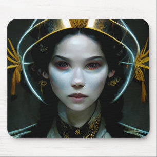 Alien Girl 2 Science Fiction Mousepad
