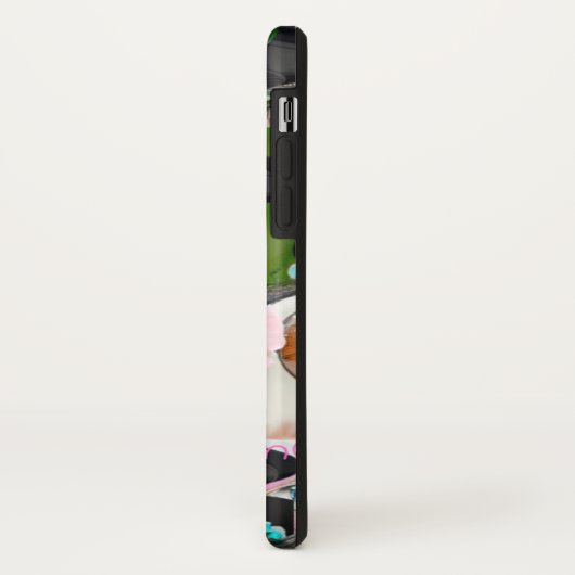 Alien Girl Aesthetic Collage iPhone Case | 2RareCo (Hinten/Links)