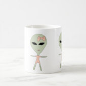 Alien Girl Kaffeetasse (Mittel)