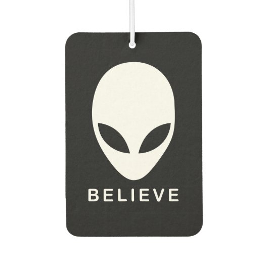 Alien glaubt autolufterfrischer (Vorderseite)