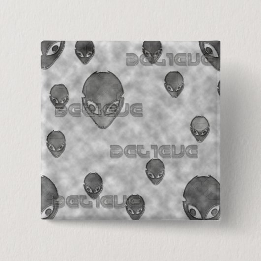Alien glaubt button (Vorderseite)