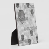 Alien glaubt fotoplatte (Seite)