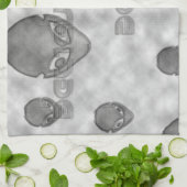 Alien glaubt handtuch (Gefaltet)