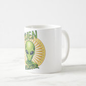 Alien Glaubt Kaffeetasse (VorderseiteRechts)