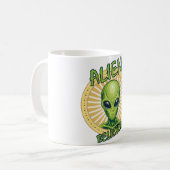 Alien Glaubt Kaffeetasse (Vorderseite Links)