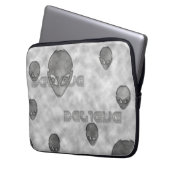 Alien glaubt laptopschutzhülle (Vorderseite Links)