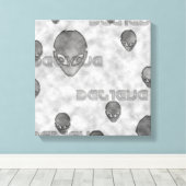 Alien glaubt leinwanddruck (Insitu (Holzboden))