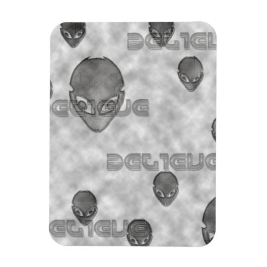 Alien glaubt magnet (Vertikal)