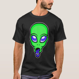 Alien glaubt Niedliche Ufo für Halloween-Kinder T-Shirt