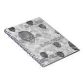 Alien glaubt notizblock (Rechte Seite)