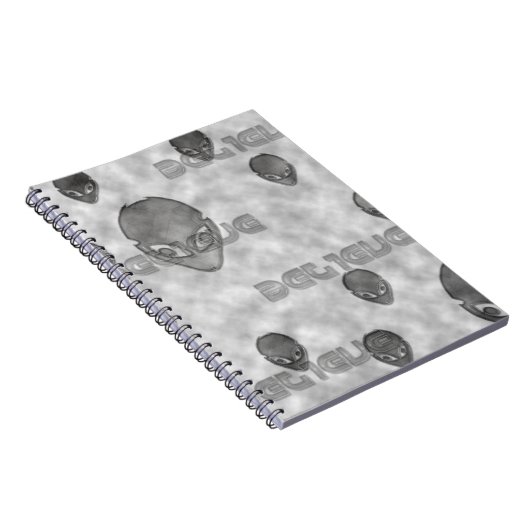 Alien glaubt notizblock (Rechte Seite)