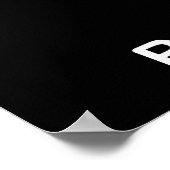 Alien glaubt poster (Ecke)