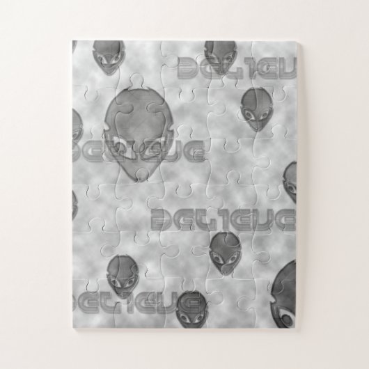 Alien glaubt puzzle (Vertikal)