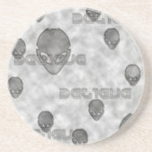Alien glaubt sandstein untersetzer (Vorne)
