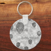 Alien glaubt schlüsselanhänger (Vorderseite)