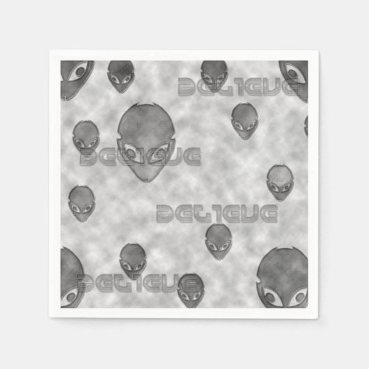 Alien glaubt serviette (Vorderseite)