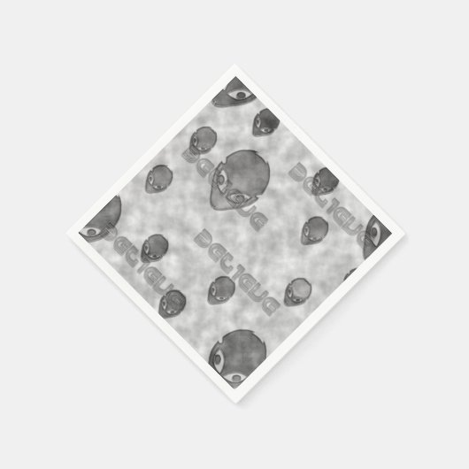 Alien glaubt serviette (Ecke)