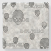 Alien glaubt steinuntersetzer (Vorderseite)