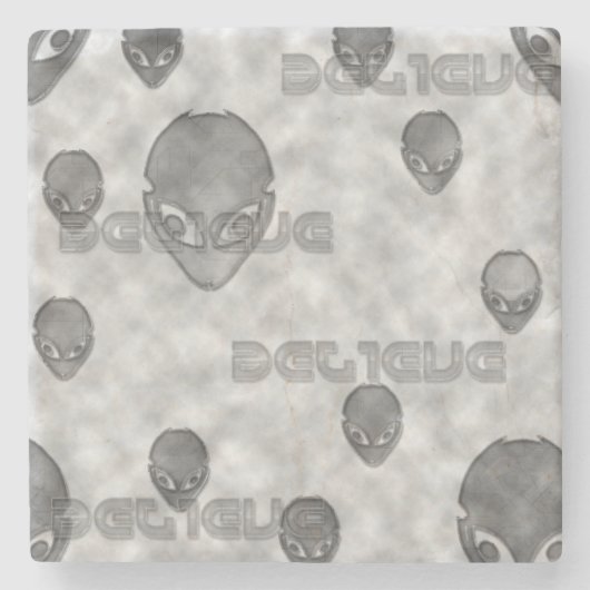 Alien glaubt steinuntersetzer (Vorderseite)