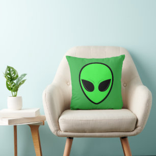 Alien Glow 16x16 Throw Kissen