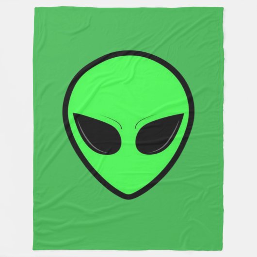 Alien Glow 60x80 Fleece Blanket (Vorderseite)